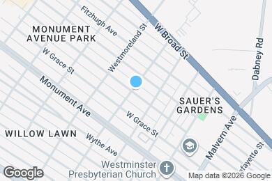 Map image of the property - 4418 Cutshaw Ave