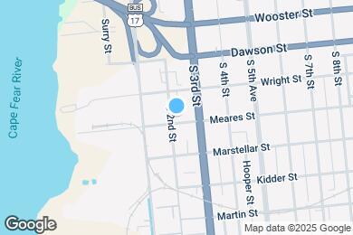 Map image of the property - 205 Meares St