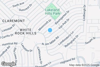 Map image of the property - 8329 Van Pelt Dr