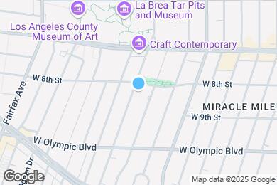 Map image of the property - 812 S Curson Ave