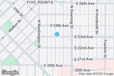 Map image of the property - 2256 N Emerson St