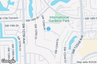 Map image of the property - 12404 SW 20th Ter