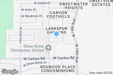Map image of the property - 2028 W Columbine Dr
