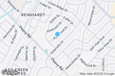 Map image of the property - 10130 Eastwood Dr