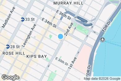 Map image of the property - 600 2nd Ave