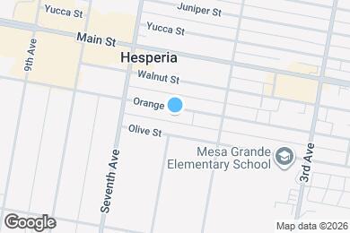 Map image of the property - 15999 Orange St