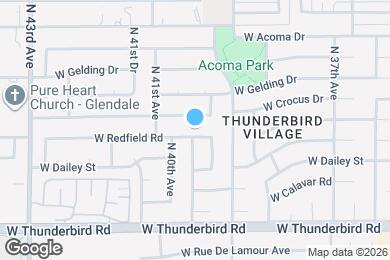 Map image of the property - 3938 W Redfield Rd