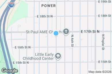 Map image of the property - 1763 N Minnesota St