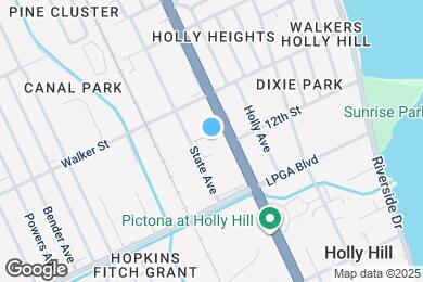 Map image of the property - 1202 Ridgewood Ave