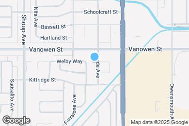 Map image of the property - 6727 Glade Ave