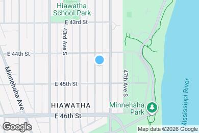 Map image of the property - 4425 45th Ave S