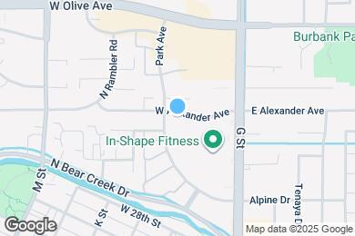 Map image of the property - 144 W Alexander Ave