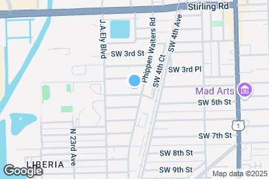 Map image of the property - 706 SW 4th Ter