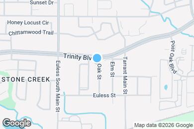 Map image of the property - 3821 Oak St