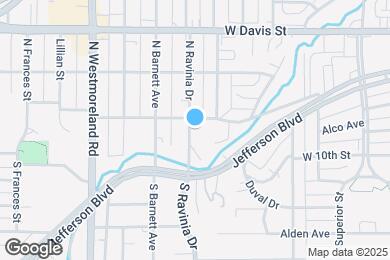 Map image of the property - 110 N Ravinia Dr