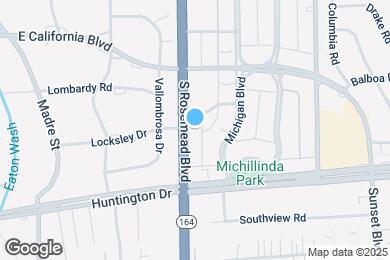 Map image of the property - 820 S Rosemead Blvd