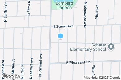 Map image of the property - 505 N La Londe Ave