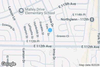 Map image of the property - 11268 Fowler Dr