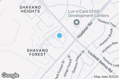 Map image of the property - The Lodge At Shavano Park