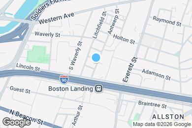 Map image of the property - 28 Antwerp St