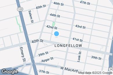 Map image of the property - 4080 Linden St