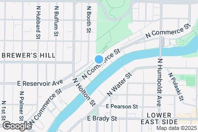 Map image of the property - 1902 N Commerce St