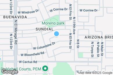 Map image of the property - 12015 W Larkspur Rd
