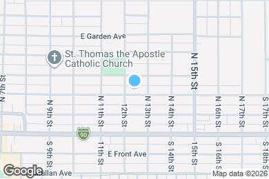 Map image of the property - 1209 Coeur D Alene Ave