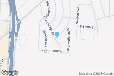 Map image of the property - 11919 Armitage Dr