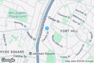 Map image of the property - 151 Centre St