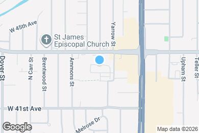Map image of the property - 7842 W 43rd Cir