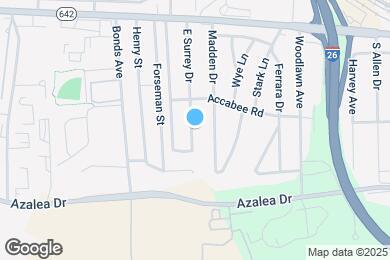 Map image of the property - 2755 E Surrey Dr