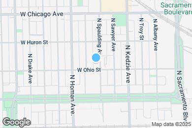 Map image of the property - 608-610 N Spaulding Ave