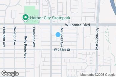 Map image of the property - 1115 252nd St