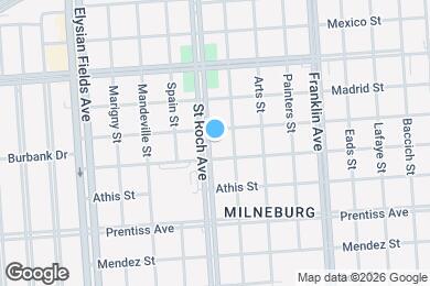 Map image of the property - 5925 Saint Roch Ave