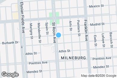 Map image of the property - 5925 St Roch Ave
