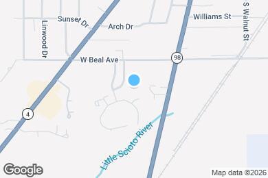 Map image of the property - 1668 Colonial Dr