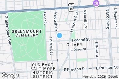 Map image of the property - 1200 E Federal St