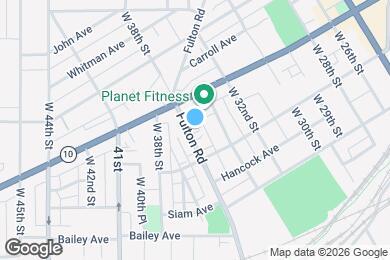 Map image of the property - 2071 Fulton Rd