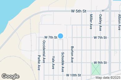 Map image of the property - 710 Schodde Ave