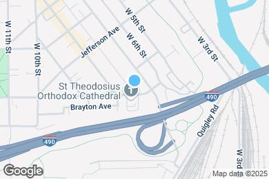 Map image of the property - 2527 Thurman Ave