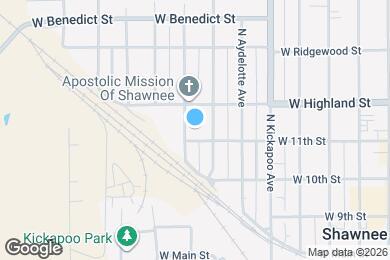 Map image of the property - 411 N Pottenger Ave