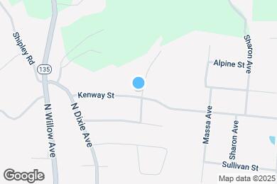 Map image of the property - 92 Kenway St