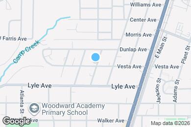 Map image of the property - 1845 Vesta Ave