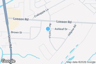 Map image of the property - 26 Rushford Ln