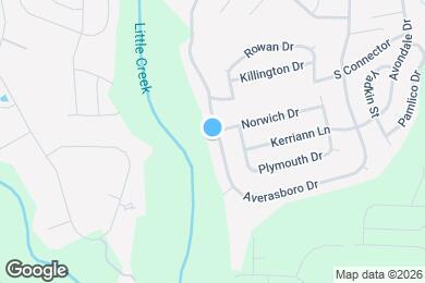 Map image of the property - 709 Averasboro Dr