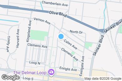 Map image of the property - 6416 Cates Ave