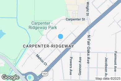 Map image of the property - 3322 Ridgeway Ave