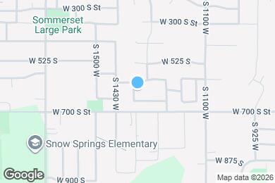 Map image of the property - 617 S 1370 W