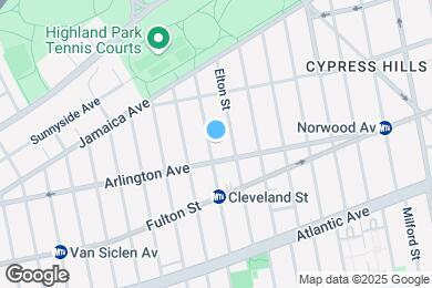 Map image of the property - 167 Cleveland St
